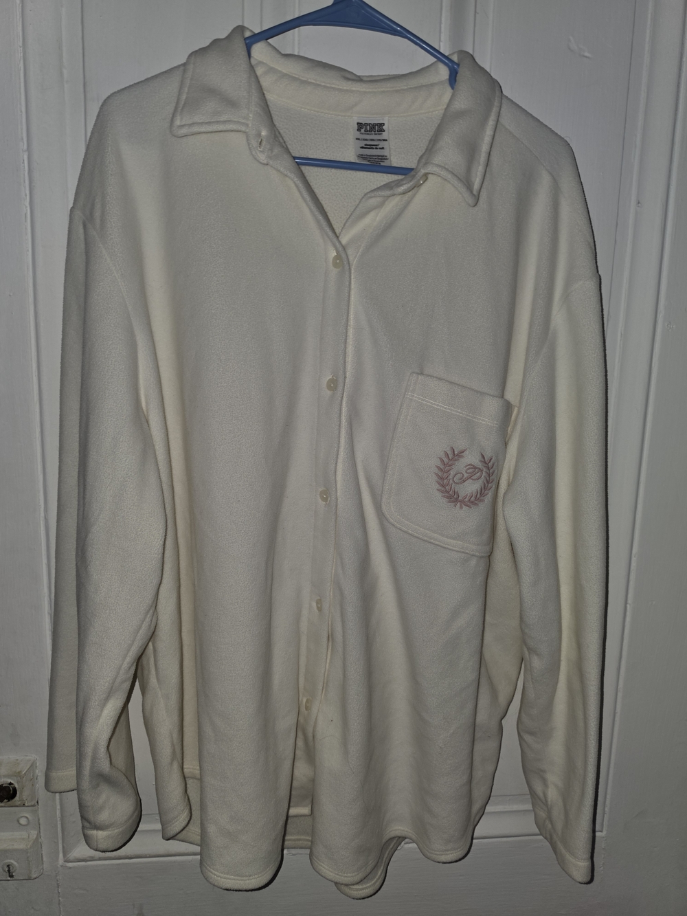 PINK Victoria's Secret Cream Pajama Set